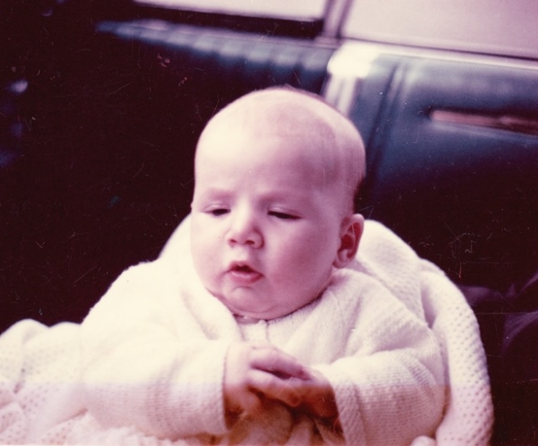 David as a newborn